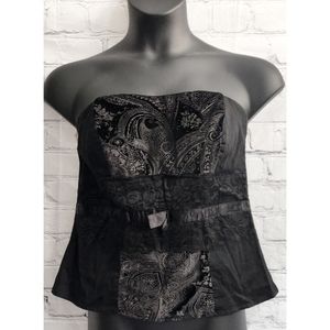 🪅🪅Torrid Black Brocade Corset Top - Bulk Plus Bundle Deal